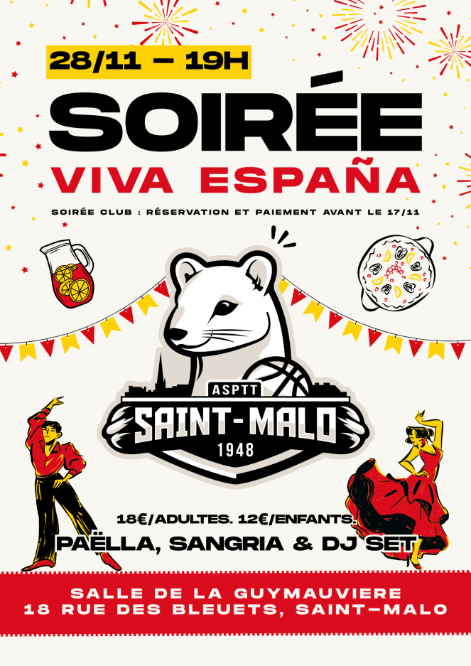 Soirée Club – Viva España ! 🇪🇸